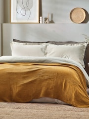 Yard Lark 4 Layer Muslin Crinkle 100% Cotton Throw - Imagem 6 de 7