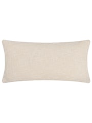Furn Amber Orange Mizu Dip Dye 100% Cotton Rectangular Cushion - Image 3 of 6