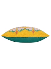 heya home Multicolour Sweet Slogan Cotton Knitted Woven Cushion - Image 4 of 6