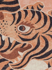 furn. Tibetan Tiger Animal Washable Outdoor/Indoor Rug - Bild 3 von 3