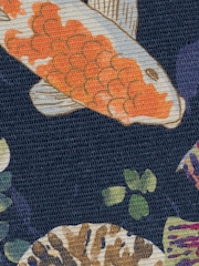 Riva Paoletti Blue Koi Pond Washable Outdoor/Indoor Rug - Image 4 of 4