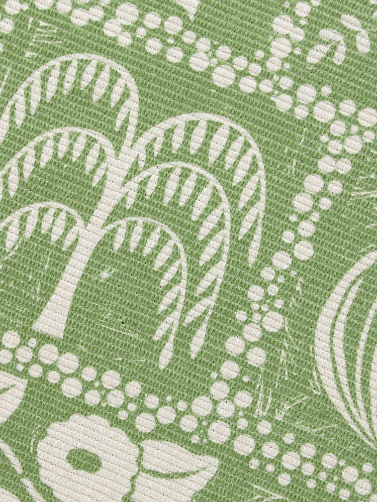 furn. Green Forage Garden Botanical Washable Outdoor/Indoor Rug - Image 3 of 3