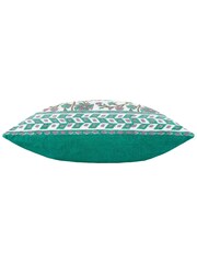 Riva Paoletti Oasis Green Mentera Villa Floral Cushion - Image 3 of 6
