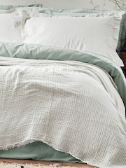 Yard Oversized Lark 4 Layer Muslin Crinkle 100% Cotton Throw - Imagem 1 de 7