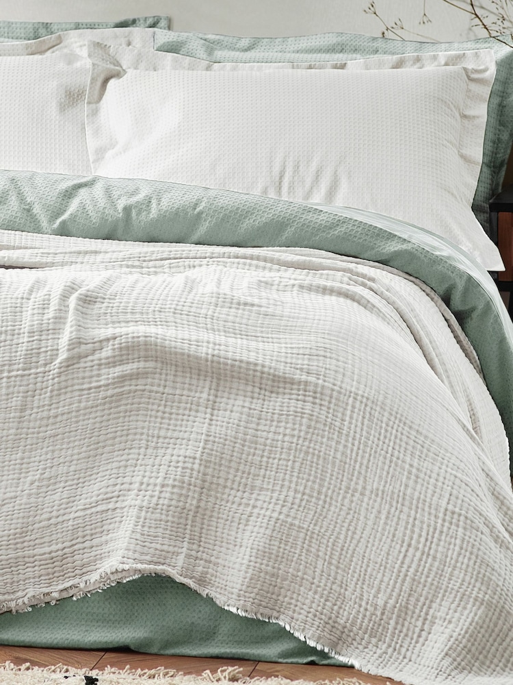 Yard Oversized Lark 4 Layer Muslin Crinkle 100% Cotton Throw - Imagem 1 de 7