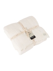 Yard Oversized Lark 4 Layer Muslin Crinkle 100% Cotton Throw - Imagem 4 de 7
