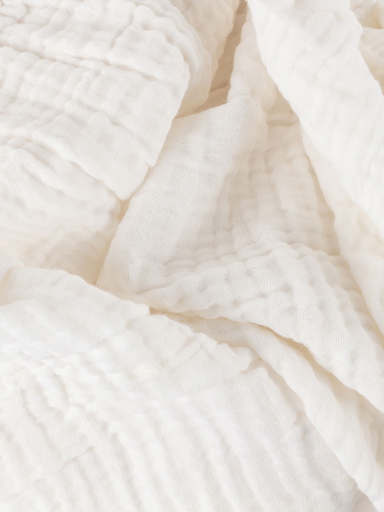 Yard Oversized Lark 4 Layer Muslin Crinkle 100% Cotton Throw - Imagem 7 de 7