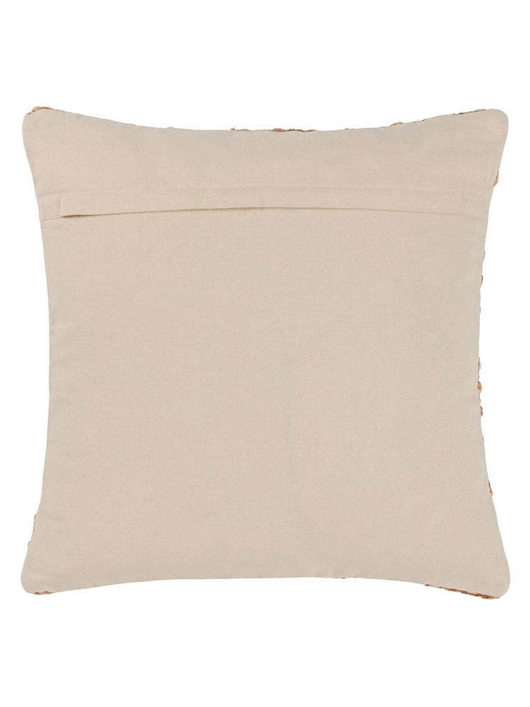 Yard Pecan Brown Pecan Brown Wikka Cotton Jute Woven Cushion - Image 4 of 7