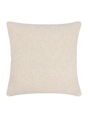 Furn Ink Blue Mizu Dip Dye 100% Cotton Square Cushion - Image 3 of 5