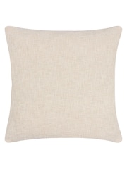 Furn Amber Orange Mizu Dip Dye 100% Cotton Square Cushion - Image 3 of 6
