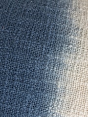 Furn Ink Blue Mizu Dip Dye 100% Cotton Rectangular Cushion - Image 6 of 6