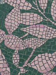 furn. Green Cypressa Mosaic Tile Washable Outdoor/Indoor Rug - Image 3 of 3