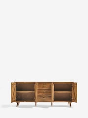 Dark Lloyd Mango Wood Extra Large Sideboard - Image 8 of 11