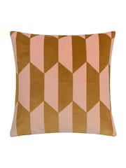 furn. Kalho Geometric Cotton Velvet Cushion - Imagem 2 de 6