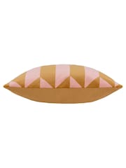 furn. Kalho Geometric Cotton Velvet Cushion - Imagem 4 de 6