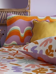 furn. Pink Amelie Floral Reversible Duvet Cover and Pillowcase Set - Image 3 of 4