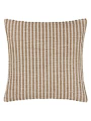 Yard Organik Stripe Cotton Jute Woven Cushion - Imagem 3 de 7