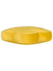 heya home Yellow Flower Velvet Cushion - Image 3 of 4