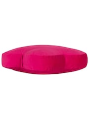 heya home Hot Pink Hot Pink Flower Velvet Cushion - Image 3 of 5