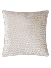 HÖEM 45 x 45cm Lanzo Cut Velvet Spot Cushion - Imagen 3 de 7