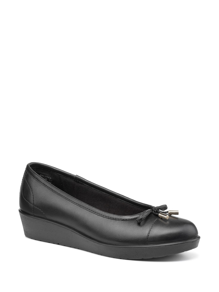 Hotter Black Paloma Slip-On Shoes - Image 2 of 4