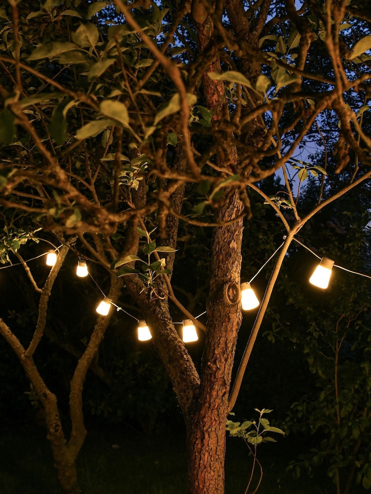 Extreme Lounging Grey Garden Festoon Outdoor Line Lights - Image 1 of 2