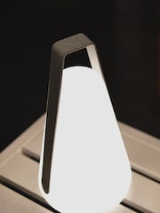 Extreme Lounging Clear Garden LED Light Rechargable Lamp - Image 1 of 3