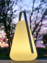 Extreme Lounging Clear Garden LED Rechargable Outdoor Lamp Light - Image 1 of 4