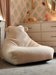 Extreme Lounging Cream Mini Teddy Beanbag - Image 1 of 3