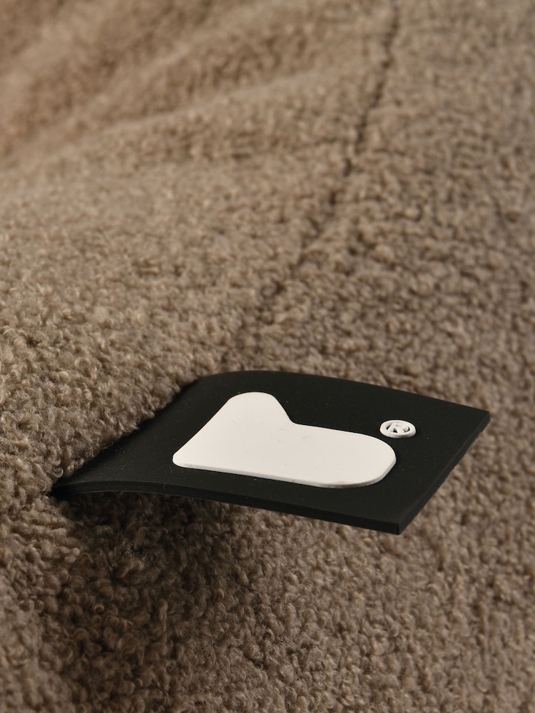Extreme Lounging Mink Brown Mini Teddy Beanbag - Image 2 of 3