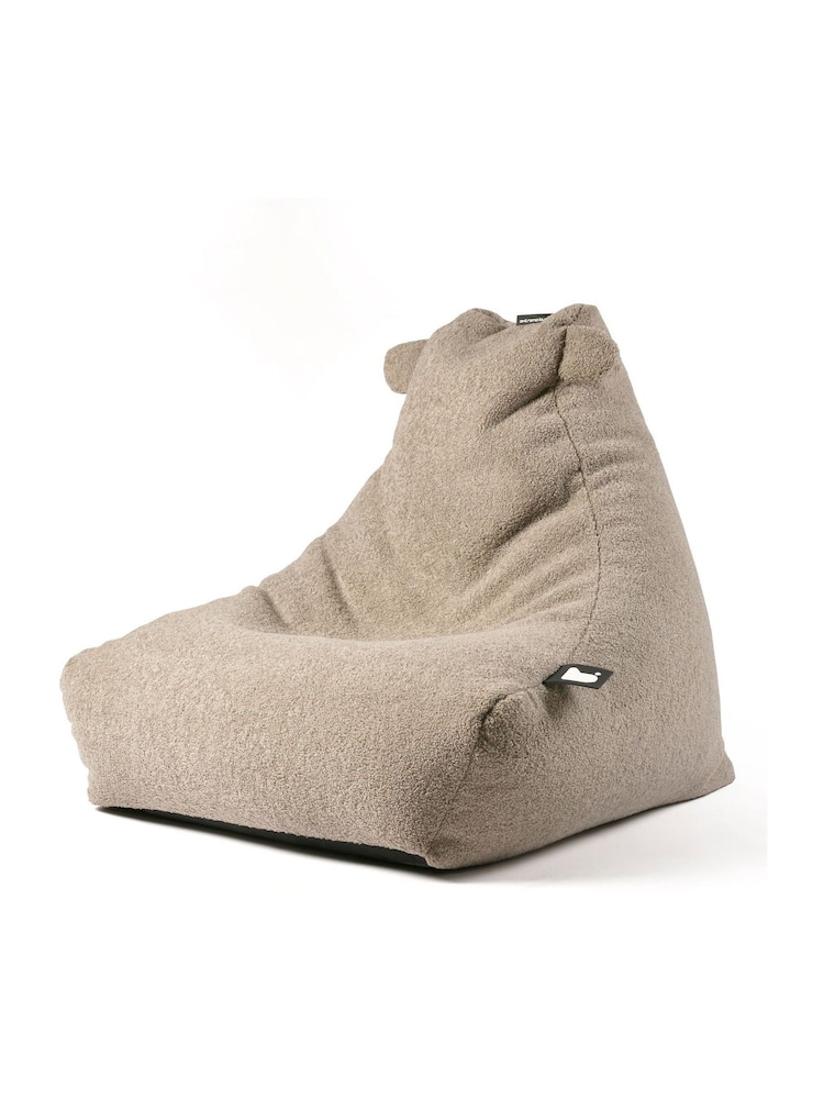 Extreme Lounging Mink Brown Mini Teddy Beanbag - Image 3 of 3 Extreme Lounging Mink Brown Mini Teddy Beanbag - Image 3 of 3