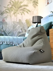 Extreme Lounging Grey Mini Teddy Beanbag - Image 1 of 3