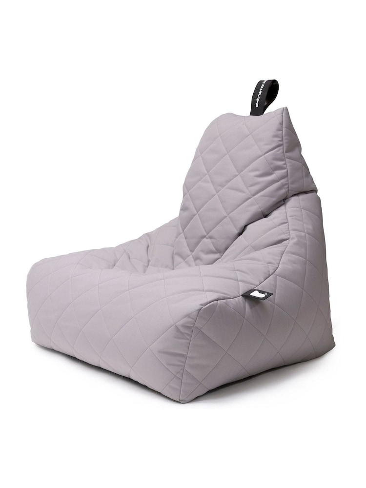 Extreme Lounging Grey Garden Mighty B-Bag Quited Beanbag - Image 1 of 1