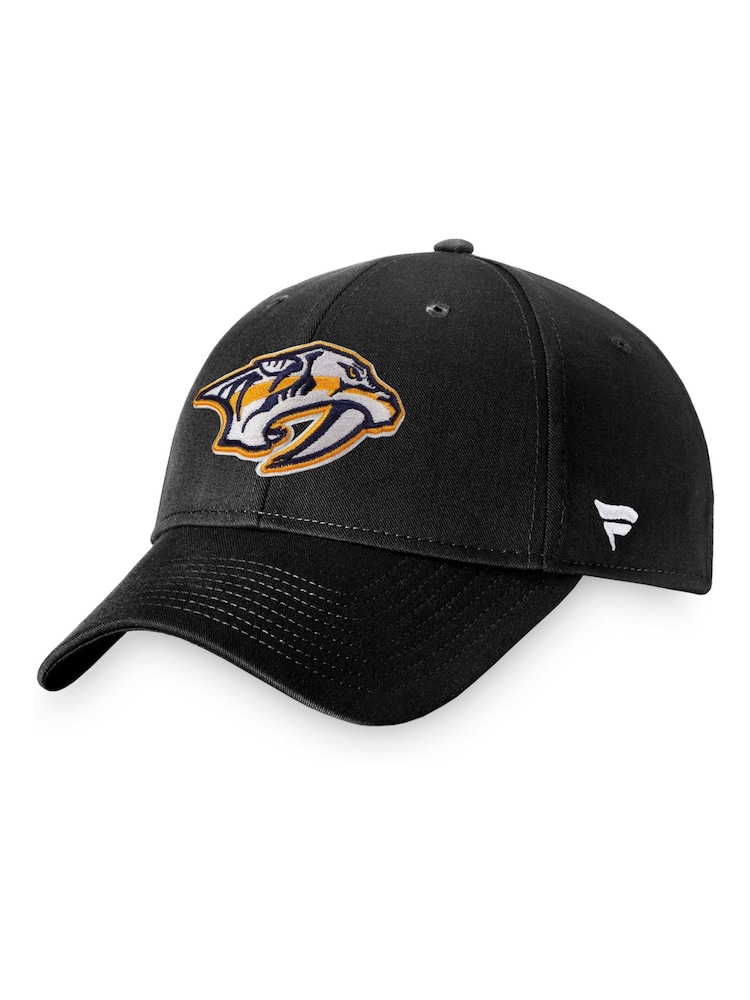 Nashville Predators Fanatics Branded Core Structured Adjustable Black Cap Unisex - Image 1 of 4