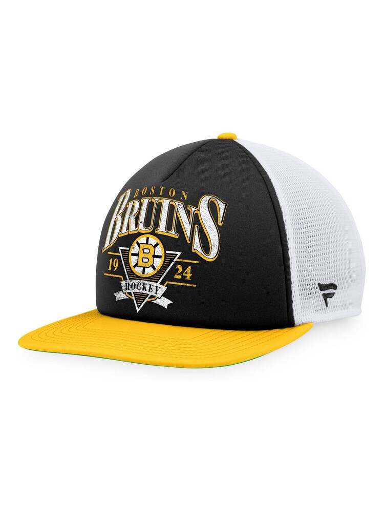 Boston Bruins Fanatics Branded True Classic Foam Front Grey Trucker Hat Unisex - Image 1 of 4 Boston Bruins Fanatics Branded True Classic Foam Front Grey Trucker Hat Unisex - Image 1 of 4