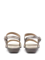 Hotter Natural Hotter Tropic Buckle Regular Fit Sandals - Image 3 of 4