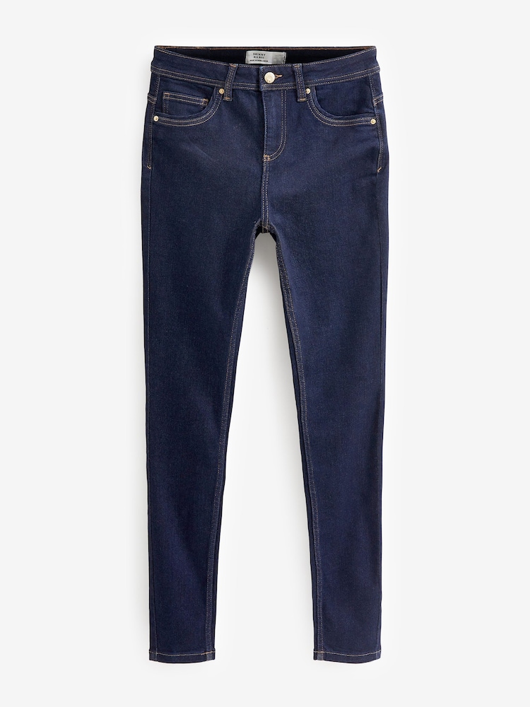 Rinse Blue Super Soft Skinny Jeans - Image 6 of 6