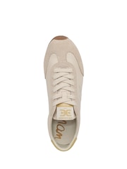 Sam Edelman Cream Isella 2 Regular Fit Lace-Up Trainers - Image 6 of 7