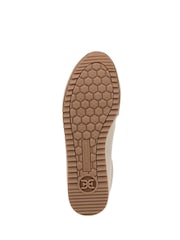 Sam Edelman Cream Isella 2 Regular Fit Lace-Up Trainers - Image 7 of 7
