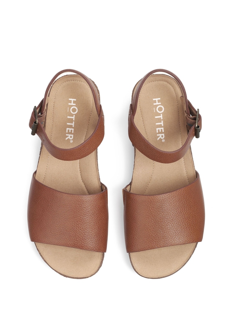 Hotter Conwy Buckle Regular Fit Sandals - Image 4 of 4