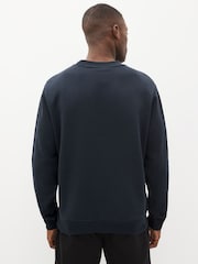 Navy Blue/Khaki Green Crew Sweatshirts 2 Pack - Image 4 of 10