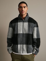 Grey/Black Printed Fleece - Image 1 of 7