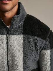 Grey/Black Printed Fleece - Image 4 of 7