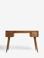 Dark Mango Wood Lloyd Mango Wood Desk - Image 3 of 7