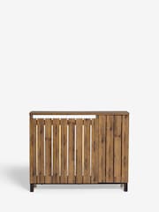 Dark Natural Bronx Oak Effect Storage Radiator Cover - Image 7 of 7