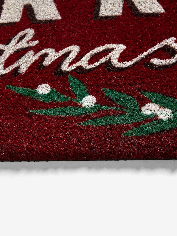 Red Merry Christmas Doormat - Image 3 of 3