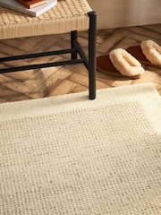 Natural Elea Border Rug - Image 3 of 6