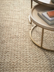 Natural Knit Effect Rug - Image 3 of 5