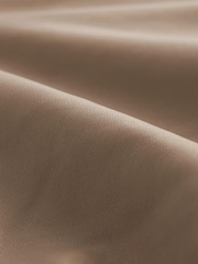 Camel Faux Leather PU Jogger Trousers - Image 6 of 6