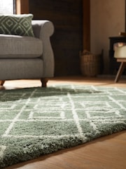 Sage Green Smart Global Berber Standard Rug - Image 3 of 6